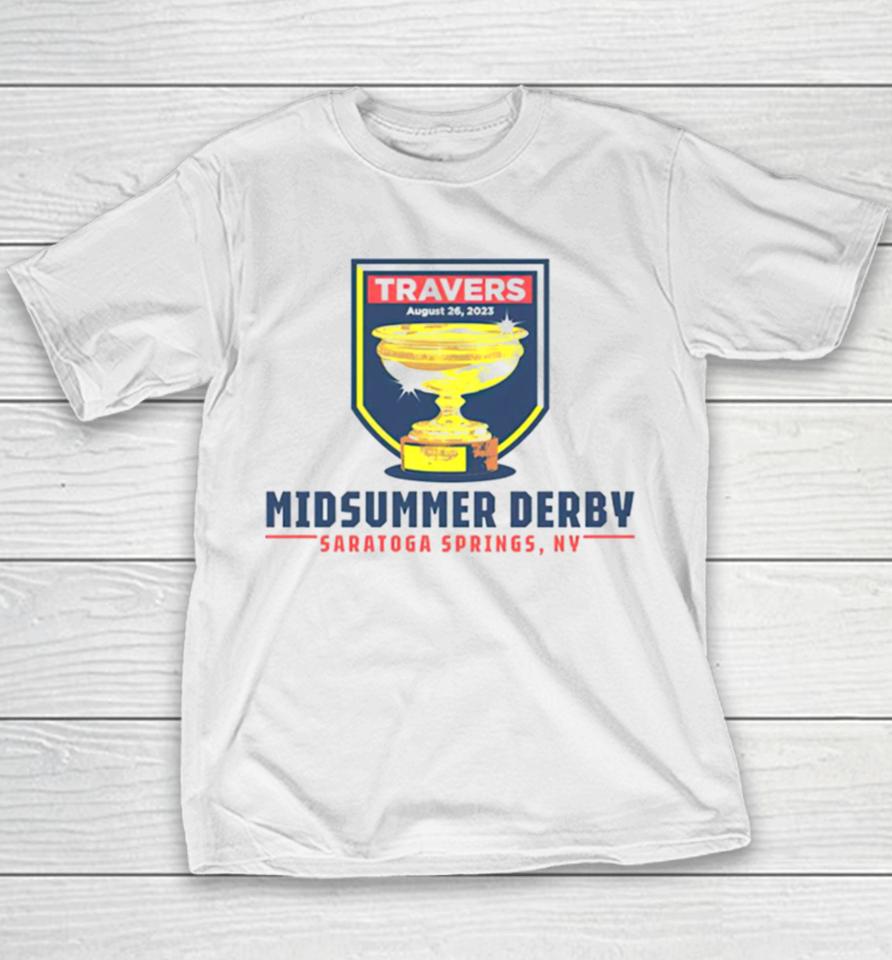 Midsummer Derby Saratoga Springs Ny Youth T-Shirt