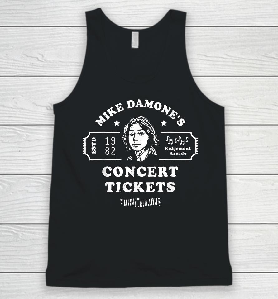 Mike Damone's Concert Tickets Royal Unisex Tank Top