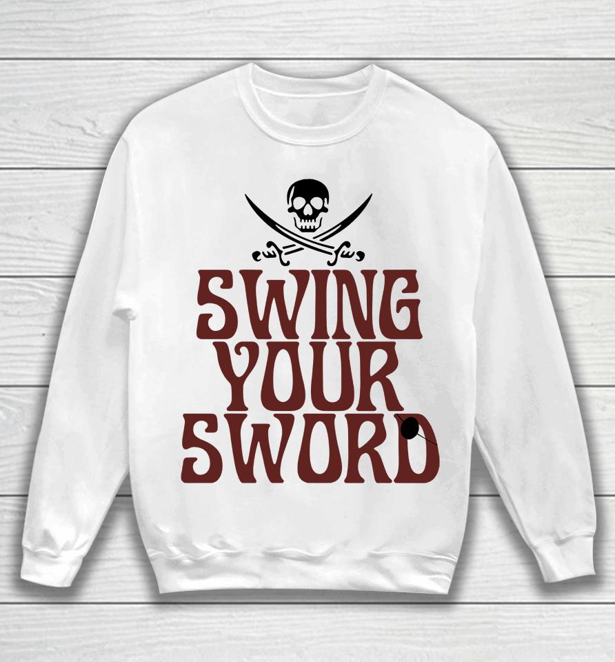 Mike Leach Merch Swing Your Sword Sweatshirt