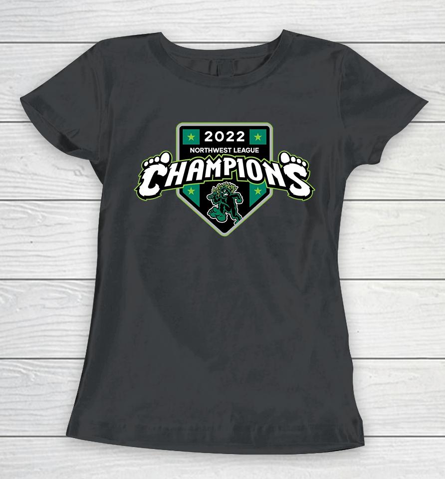 Milb Eugene Emeralds 2022 Championship Women T-Shirt