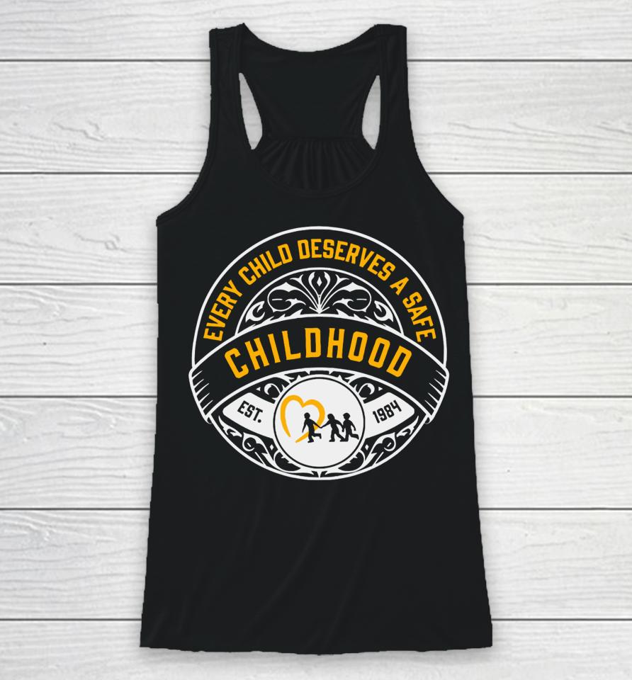 Mile Higher Merch Every Child Deserves A Safe Childhood Charity Racerback Tank