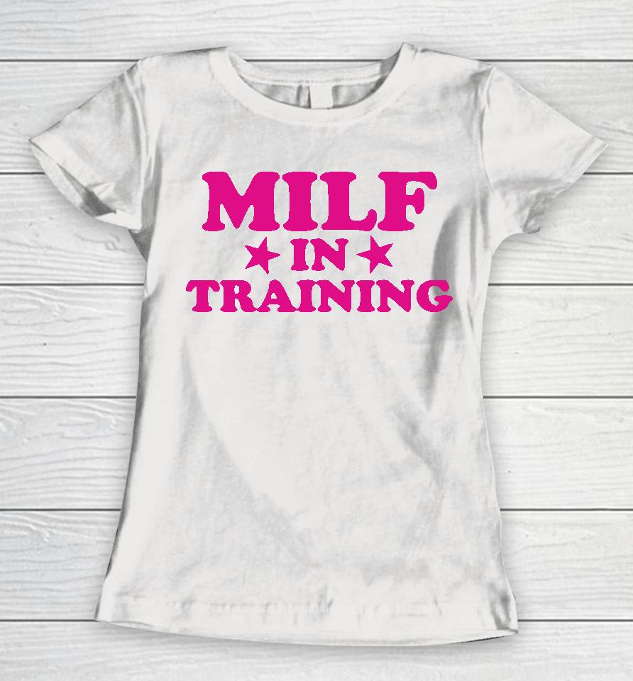 Milf In Training Cropped Women T-Shirt