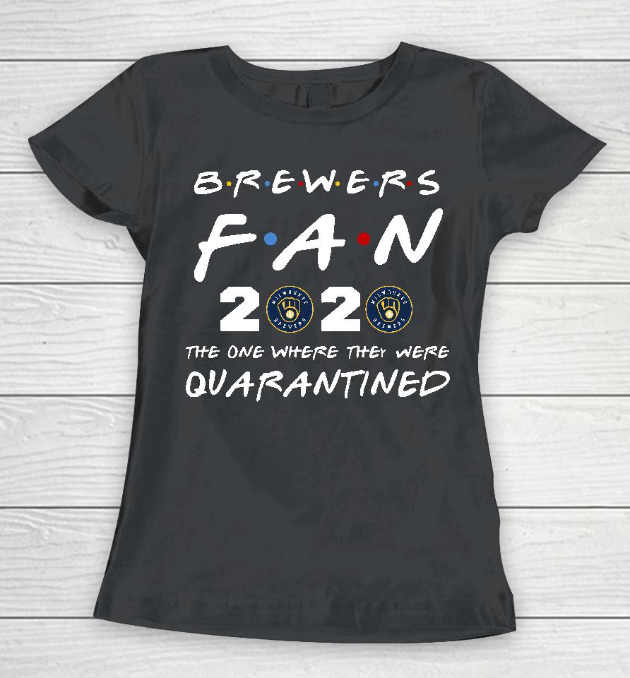 Milwaukee Brewers Quarantined Women T-Shirt