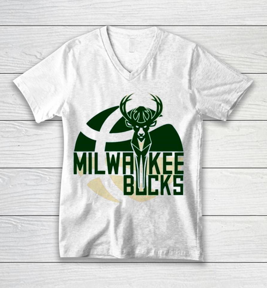 Milwaukee Bucks Basketball Team Unisex V-Neck T-Shirt