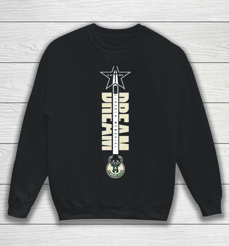 Milwaukee Bucks Fisll X Black History Collection 2024 Sweatshirt