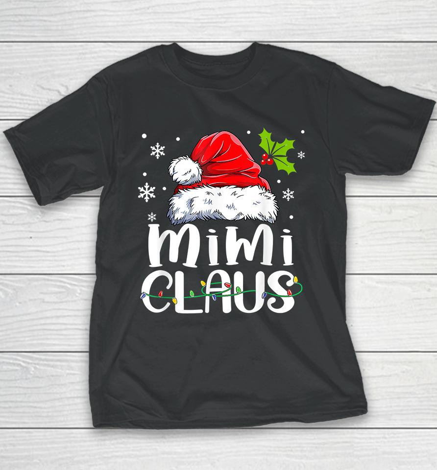 Mimi Claus Christmas Youth T-Shirt