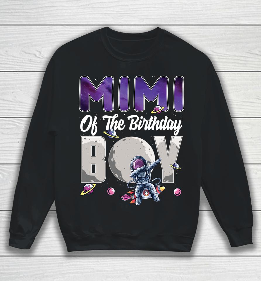 Mimi Of The Birthday Astronaut Boy Space Theme Sweatshirt