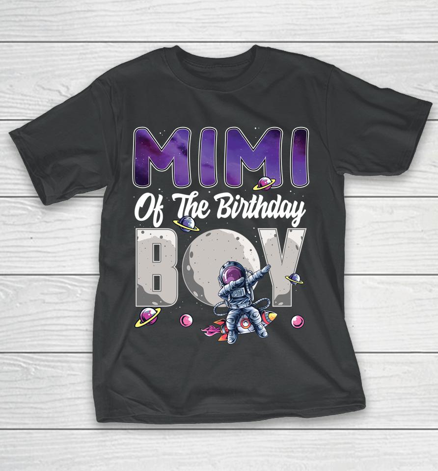 Mimi Of The Birthday Astronaut Boy Space Theme T-Shirt