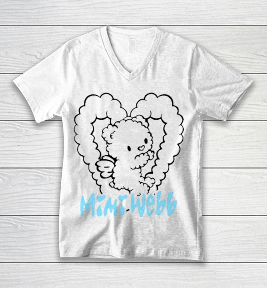 Mimi Webb Teddy Bear Unisex V-Neck T-Shirt
