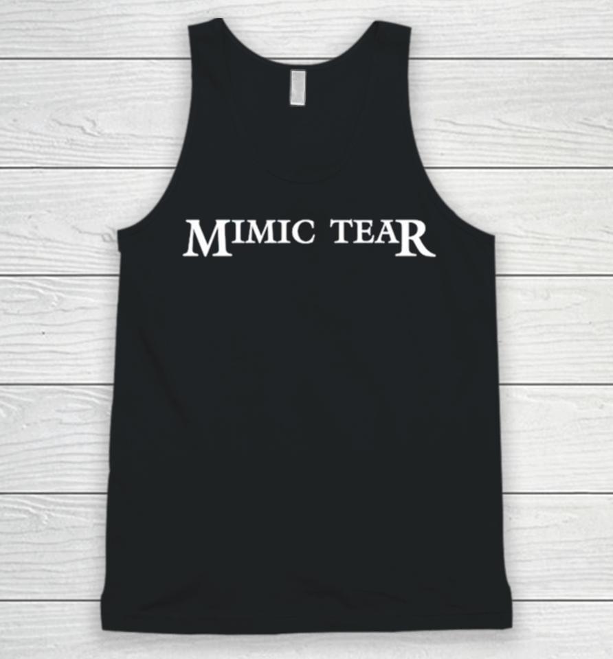 Mimic Tear Logo Unisex Tank Top