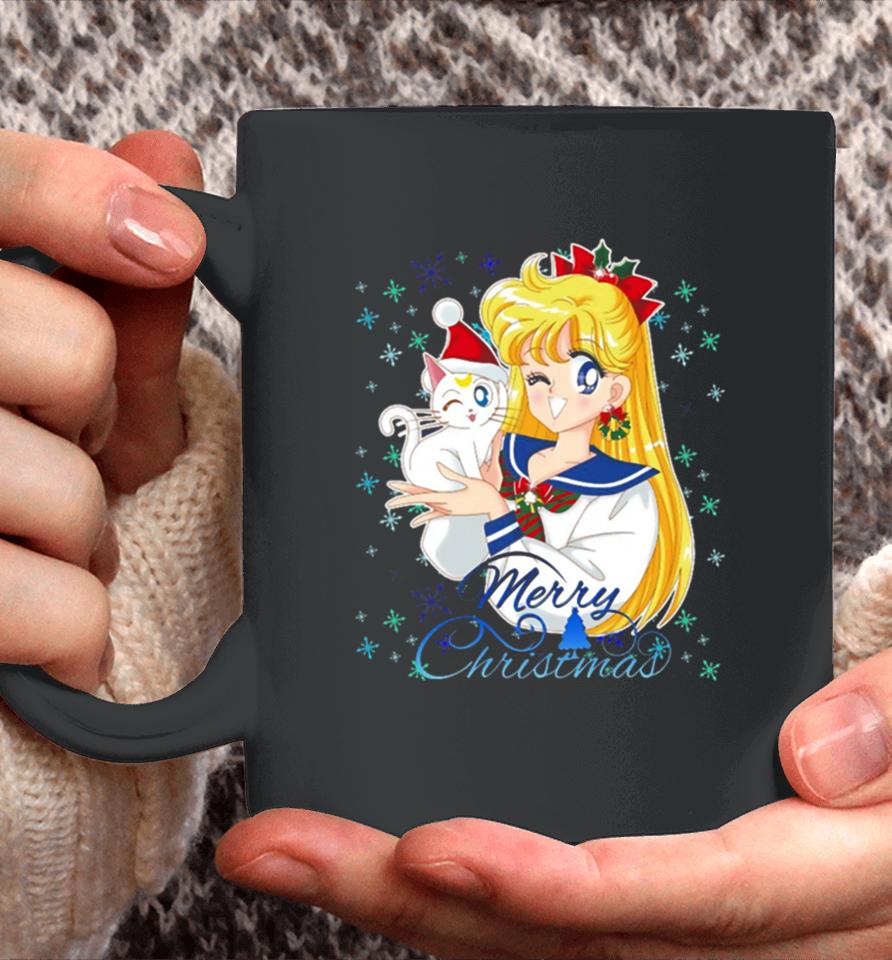 Minako Sailor Moon Xmas Coffee Mug
