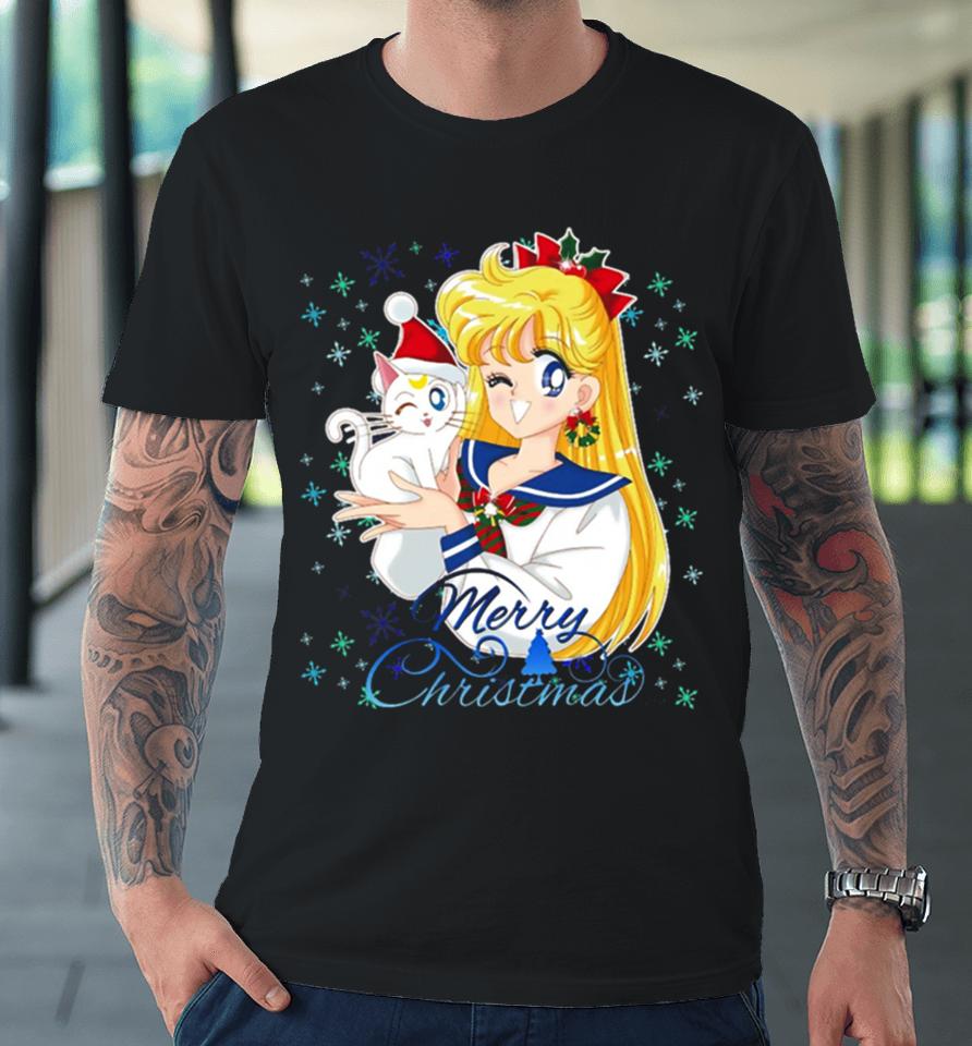 Minako Sailor Moon Xmas Premium T-Shirt