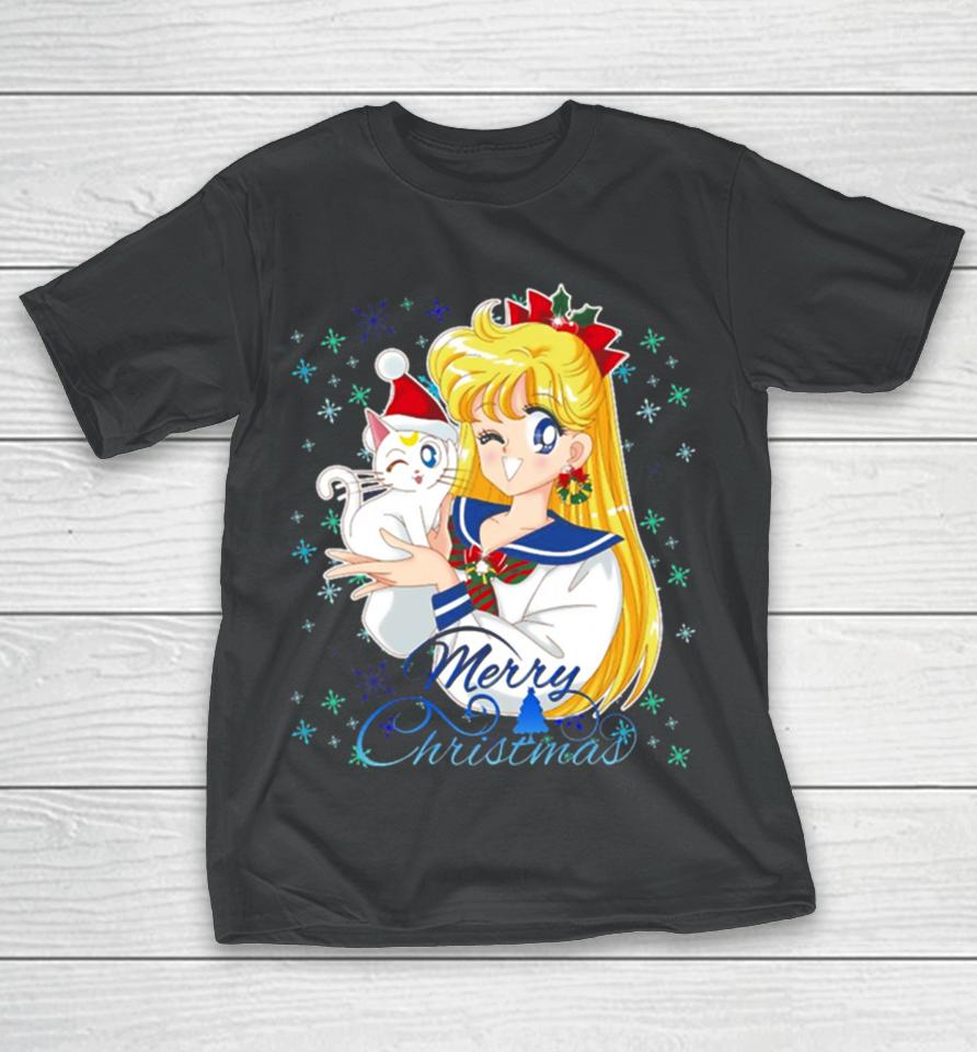 Minako Sailor Moon Xmas T-Shirt