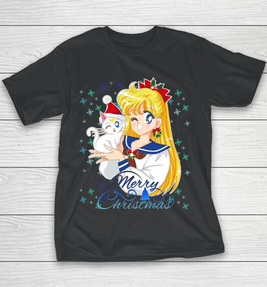 Minako Sailor Moon Xmas Youth T-Shirt