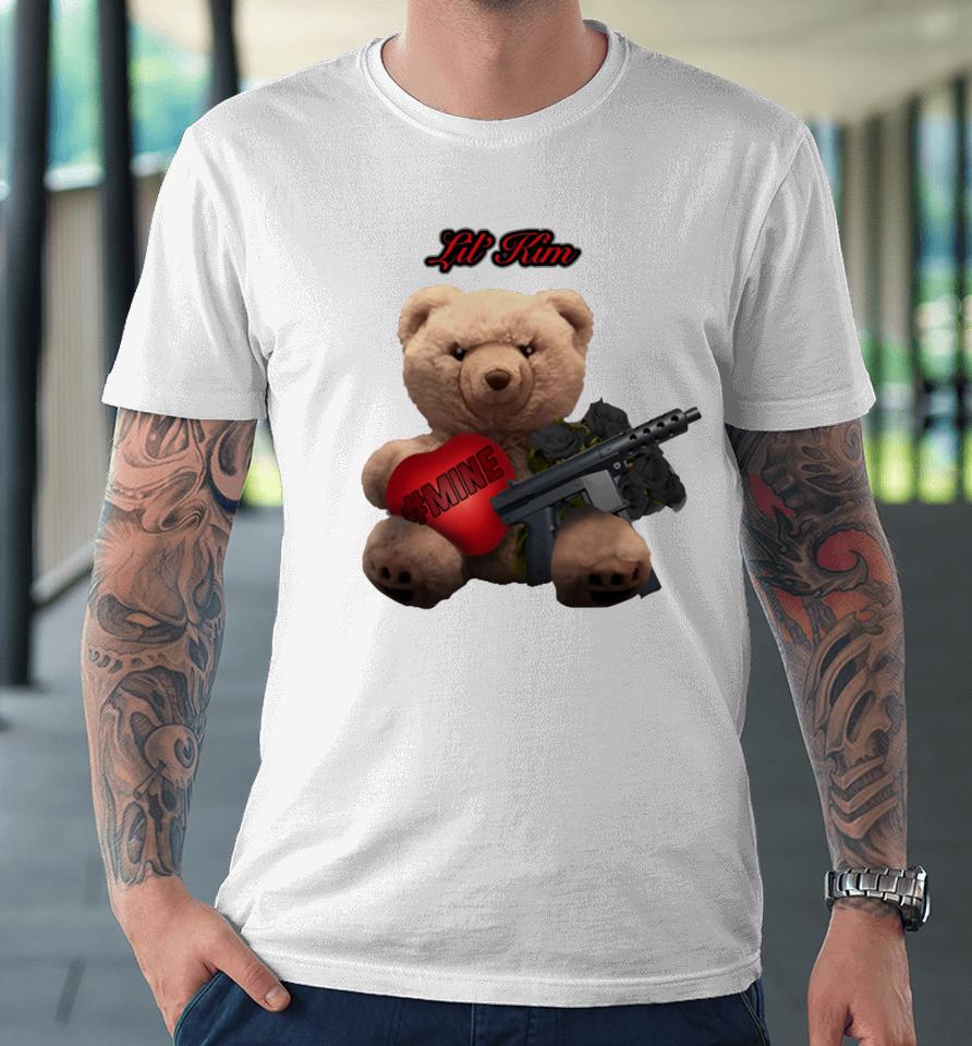 #Mine Teddy With Gun Premium T-Shirt