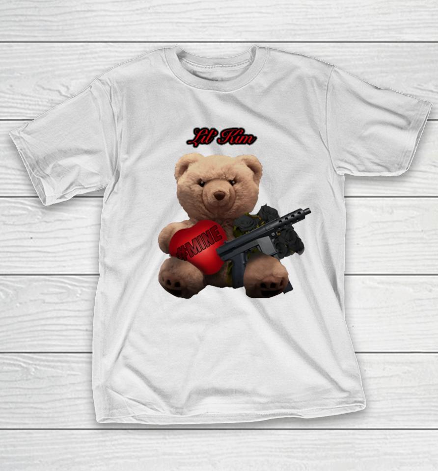 #Mine Teddy With Gun T-Shirt