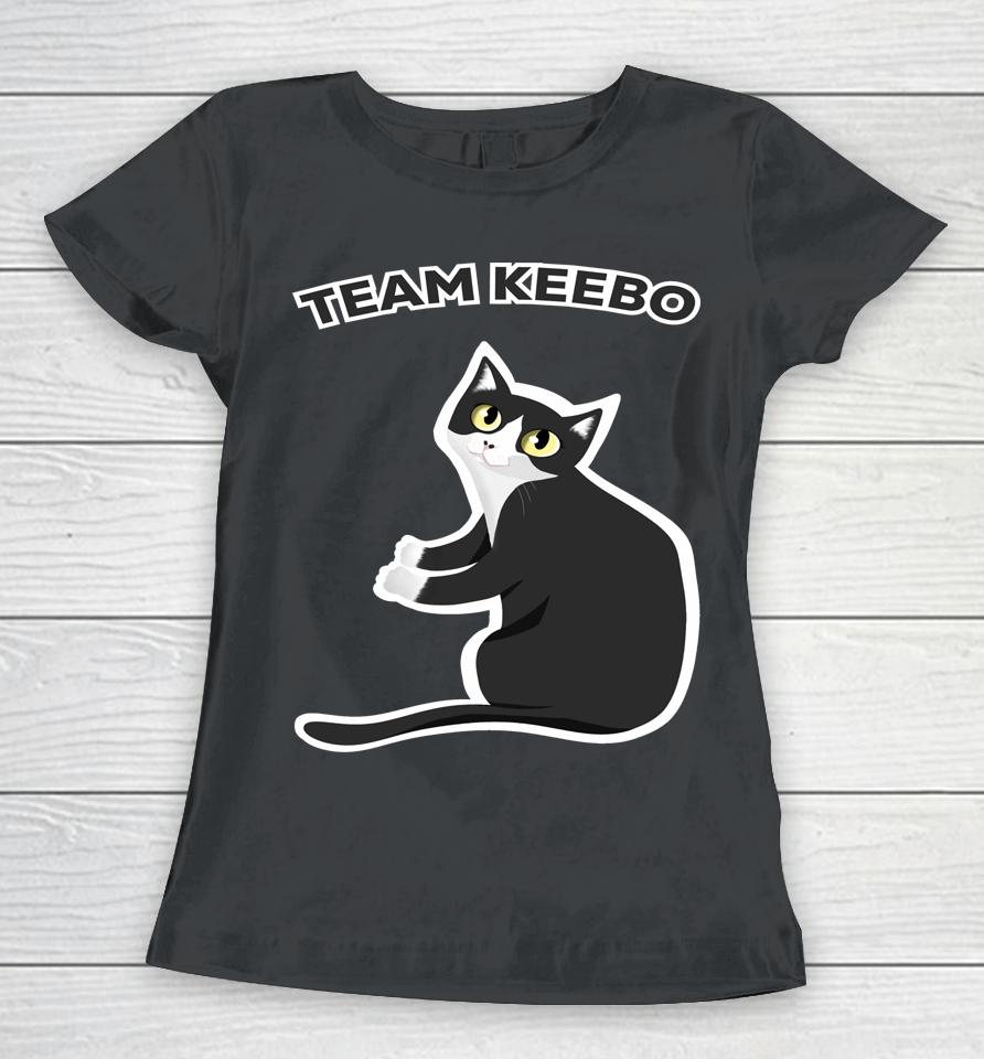 Mini Kitty Team Keebo Women T-Shirt
