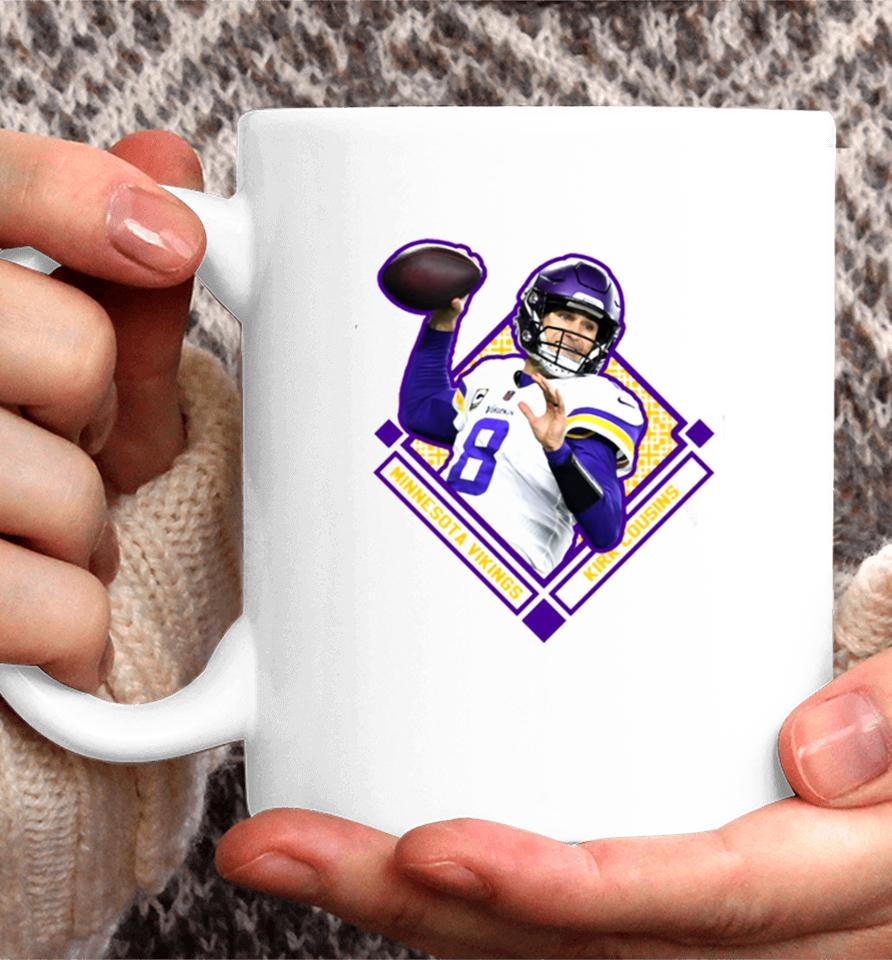 Minnesota Kirk Cousins Diamond Sytyle Coffee Mug