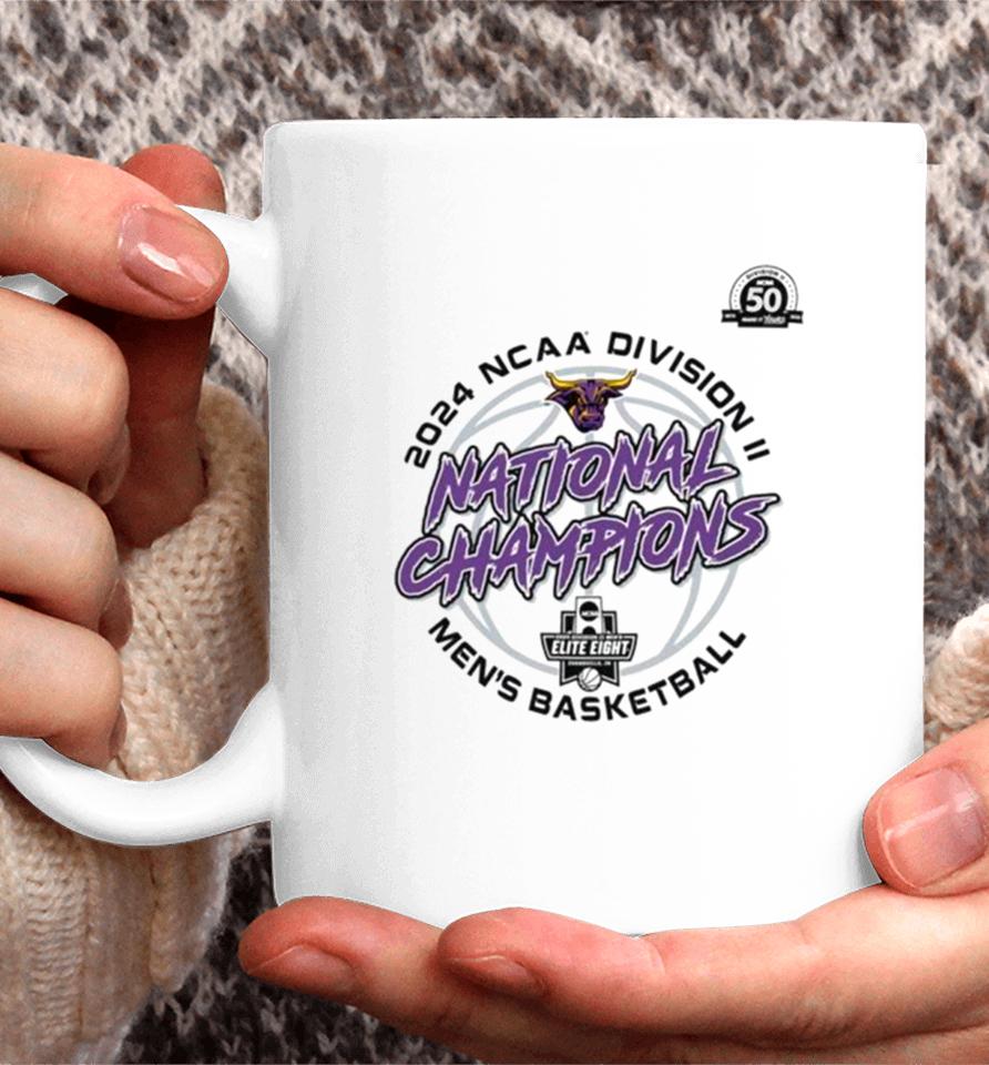 Minnesota State Mavericks 2024 Ncaa Division Ii Men’s Basketball National Champions Coffee Mug