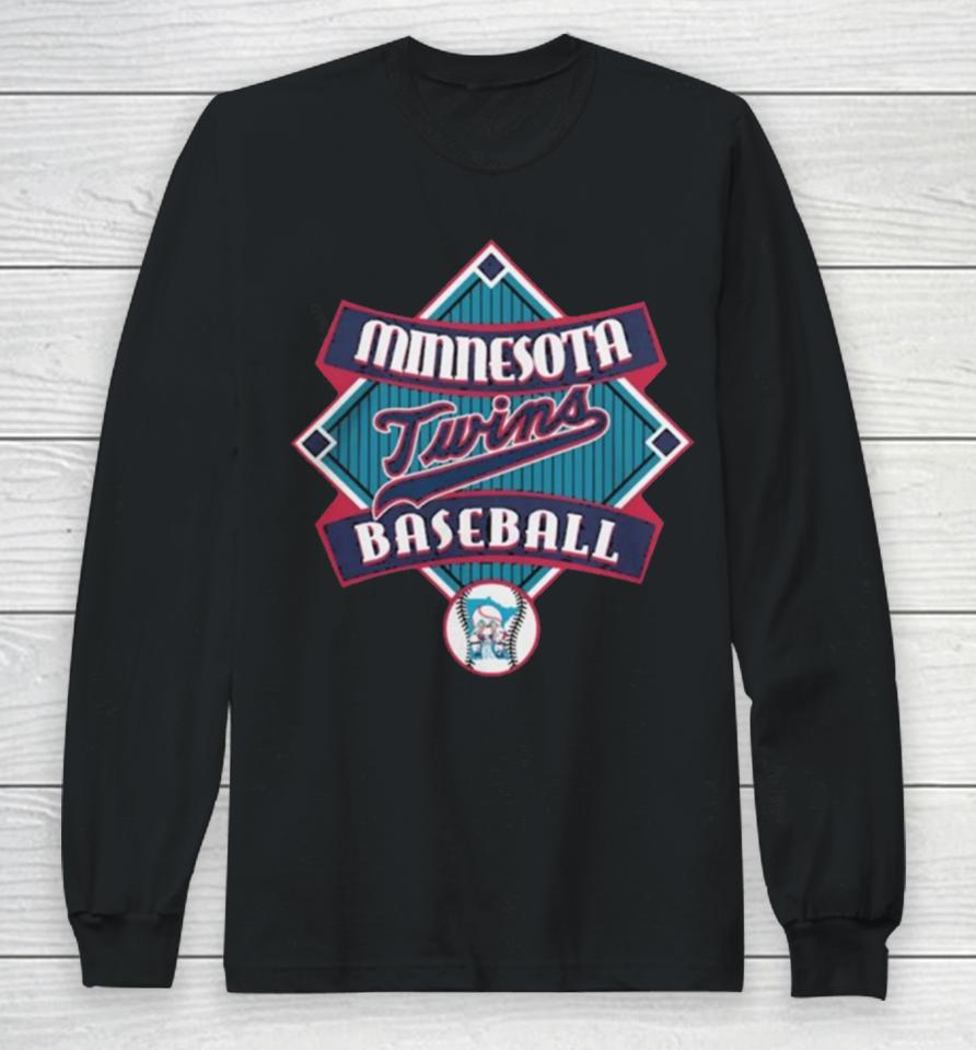 Minnesota Twins Fanatics Branded Navy Cooperstown Collection Field Play Long Sleeve T-Shirt