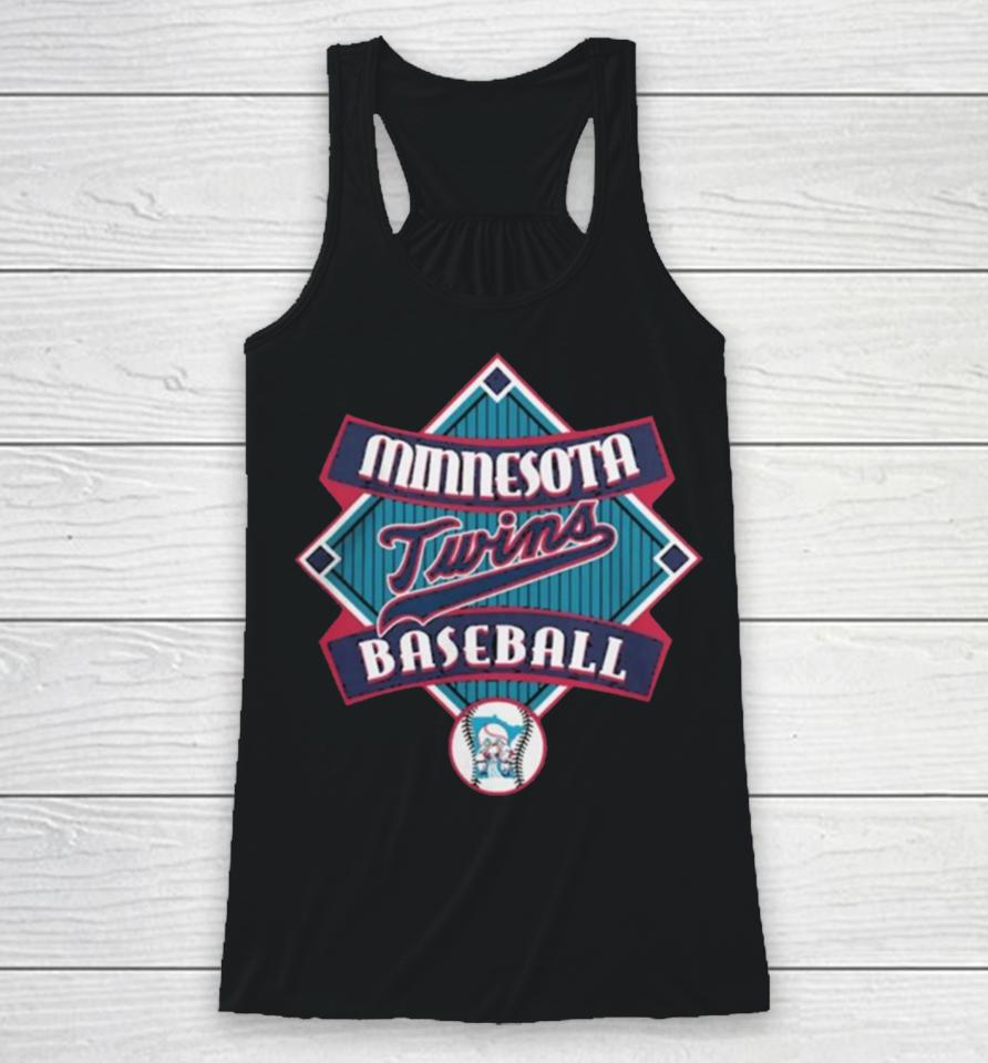Minnesota Twins Fanatics Branded Navy Cooperstown Collection Field Play Racerback Tank