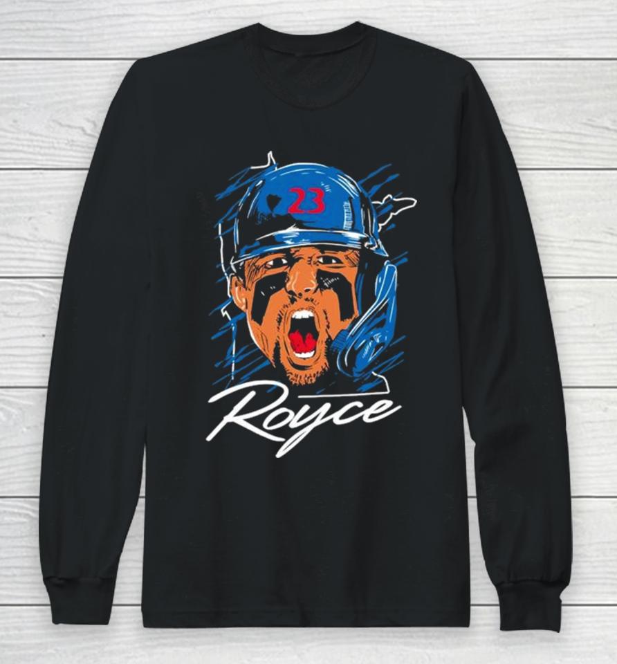 Minnesota Twins Royce Lewis 23 Head Major League Baseball Vector Long Sleeve T-Shirt