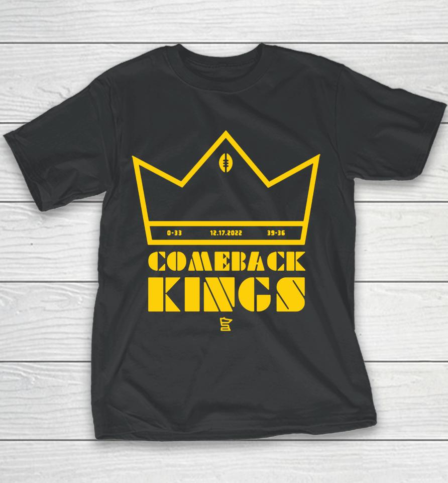 Minnesota Vikings Comeback Kings Youth T-Shirt