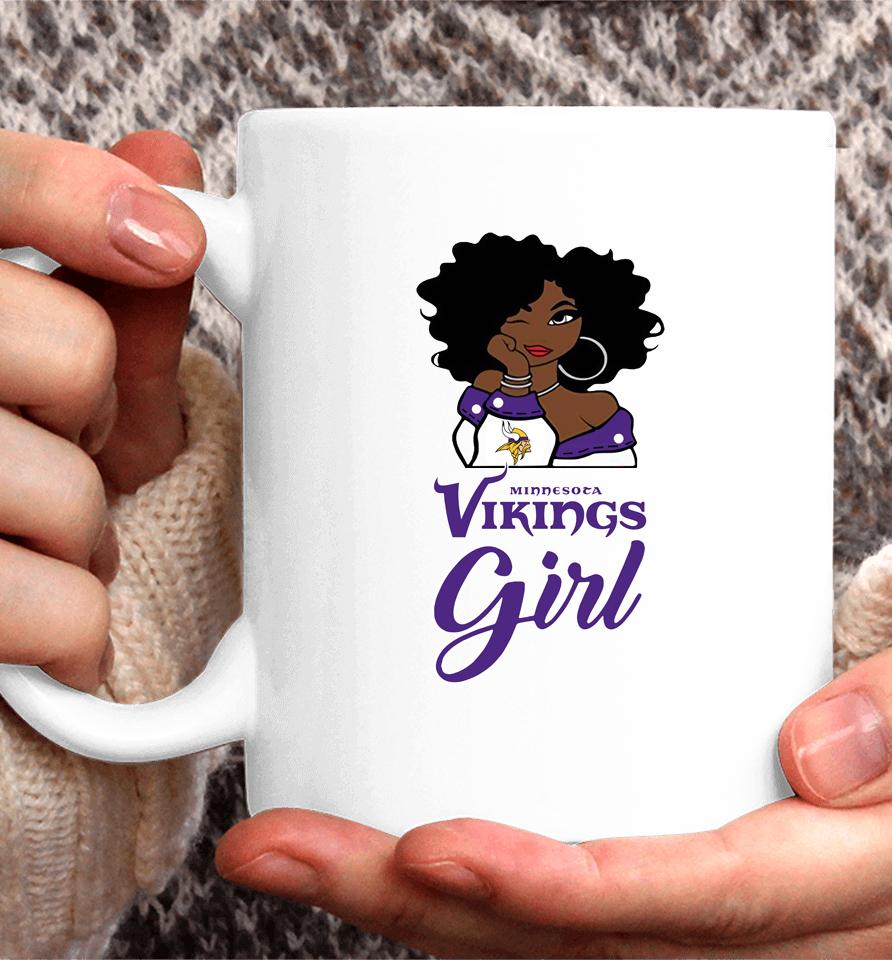 Minnesota Vikings Girl Nfl Coffee Mug
