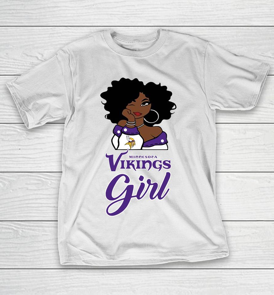 Minnesota Vikings Girl Nfl T-Shirt
