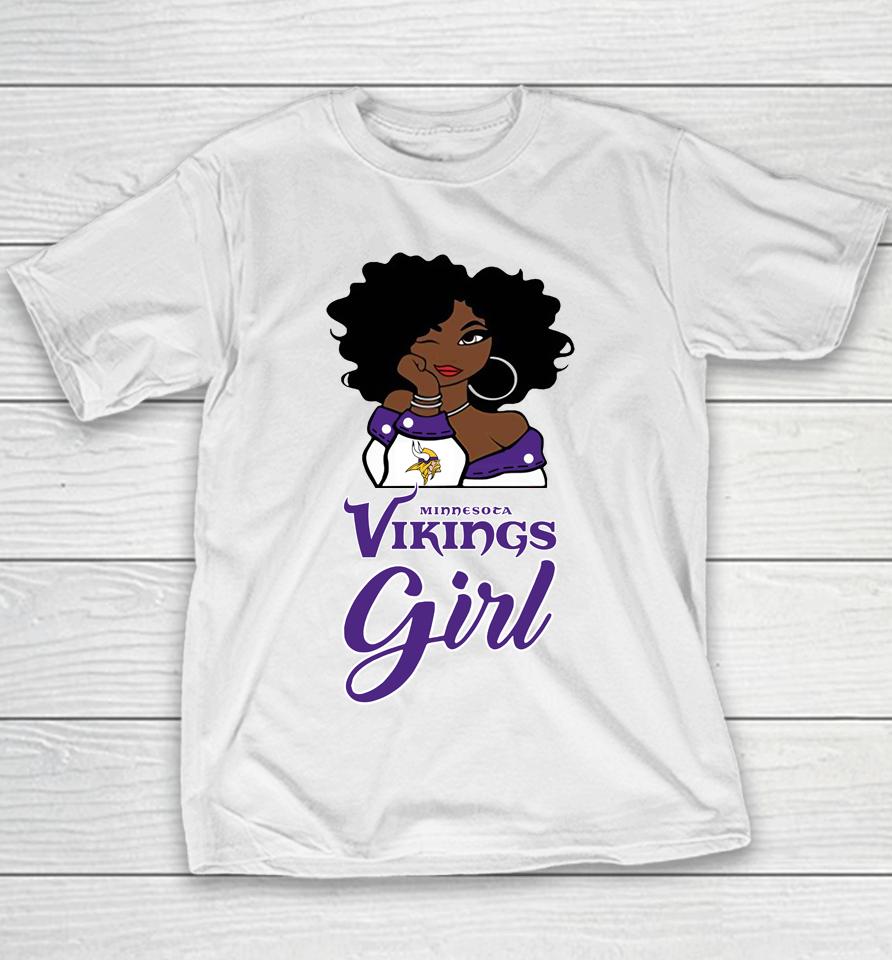 Minnesota Vikings Girl Nfl Youth T-Shirt