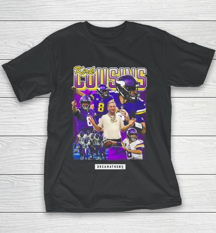 Minnesota Vikings Kirk Cousins Dreamathon Youth T-Shirt