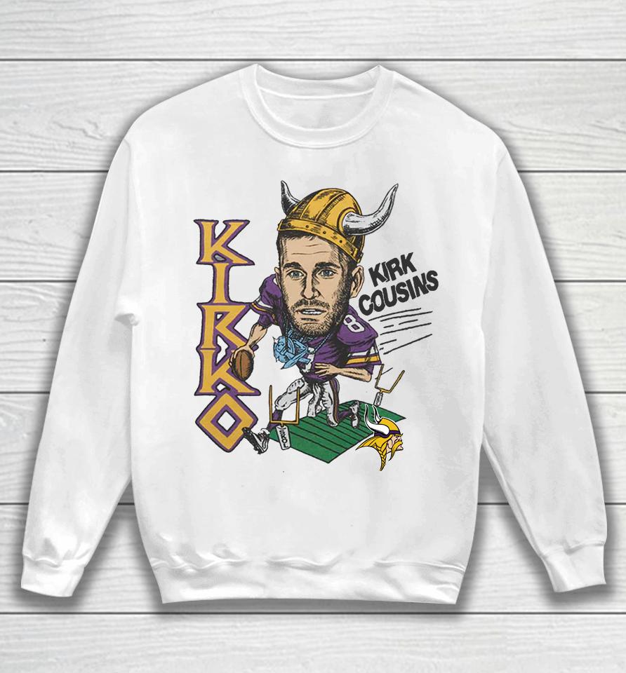 Minnesota Vikings Kirk Cousins Homage Sweatshirt