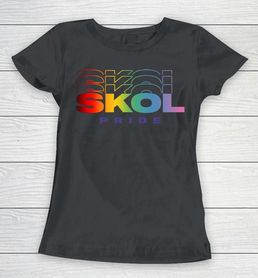 Minnesota Vikings Nfl Fanatics Branded Skol Pride Women T-Shirt