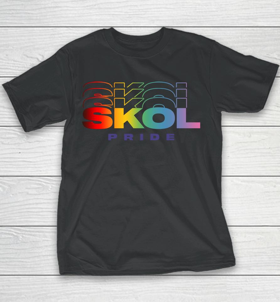 Minnesota Vikings Nfl Fanatics Branded Skol Pride Youth T-Shirt
