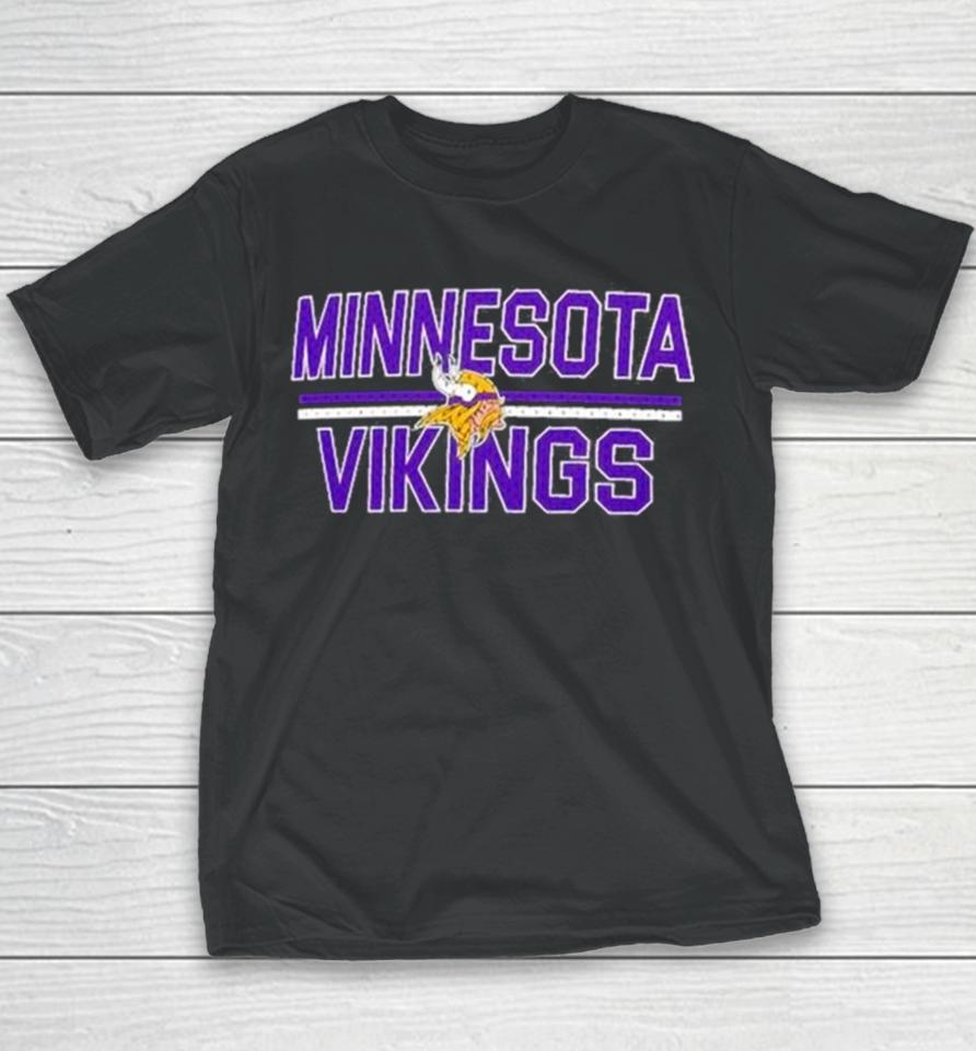 Minnesota Vikings Starter Mesh Team Graphic 2024 Youth T-Shirt