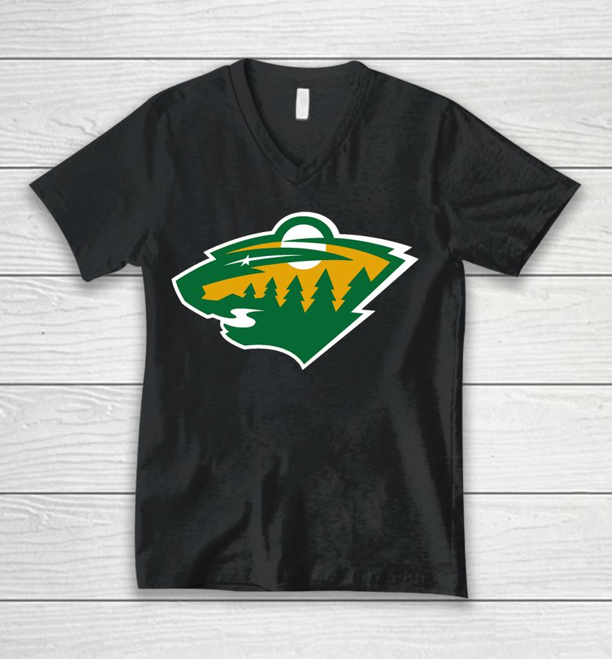 Minnesota Wild Fanatics Special Edition Po Reverse Retro Unisex V-Neck T-Shirt