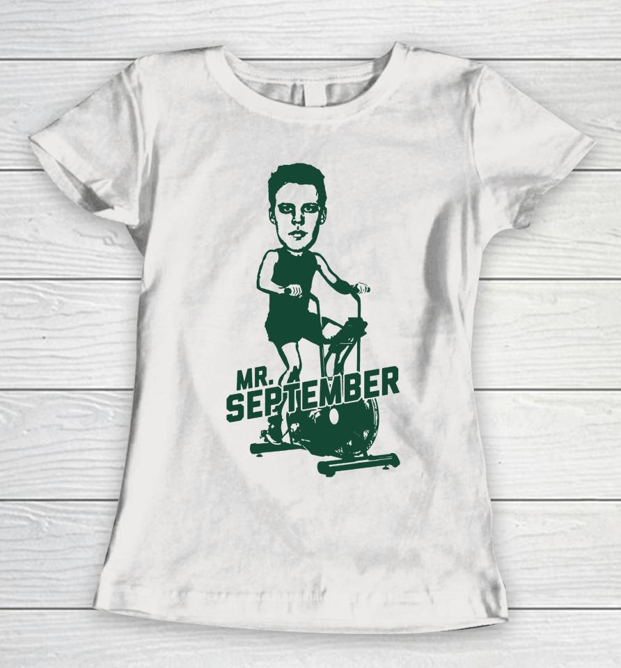 Minnesota Wild Sotastick Mr September Women T-Shirt