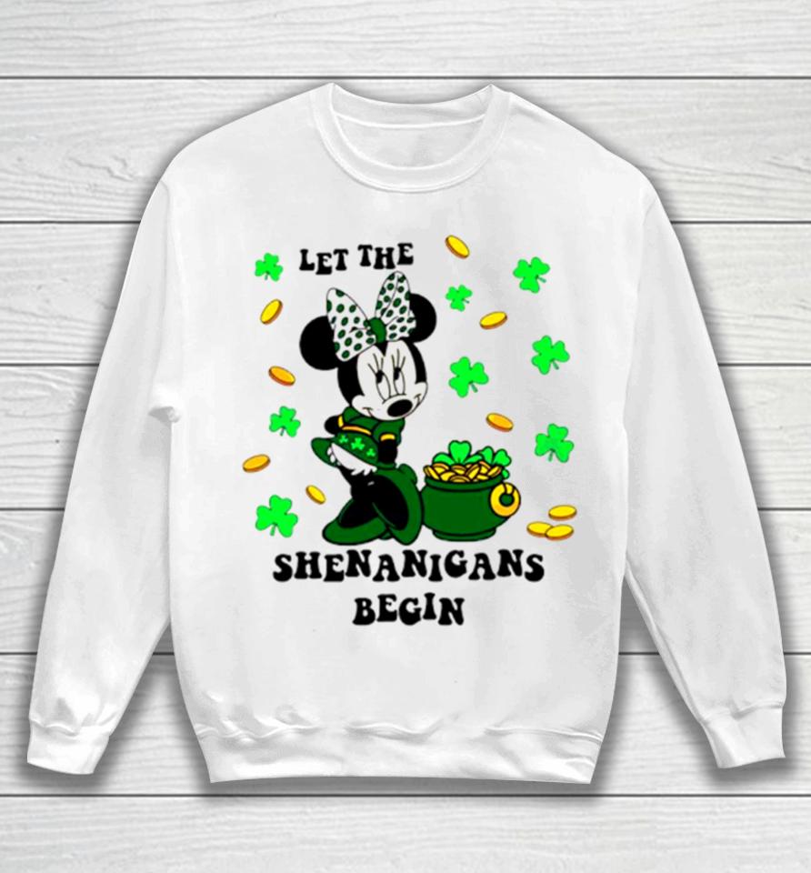 Minnie Lets The Shenanigans Begin Sweatshirt