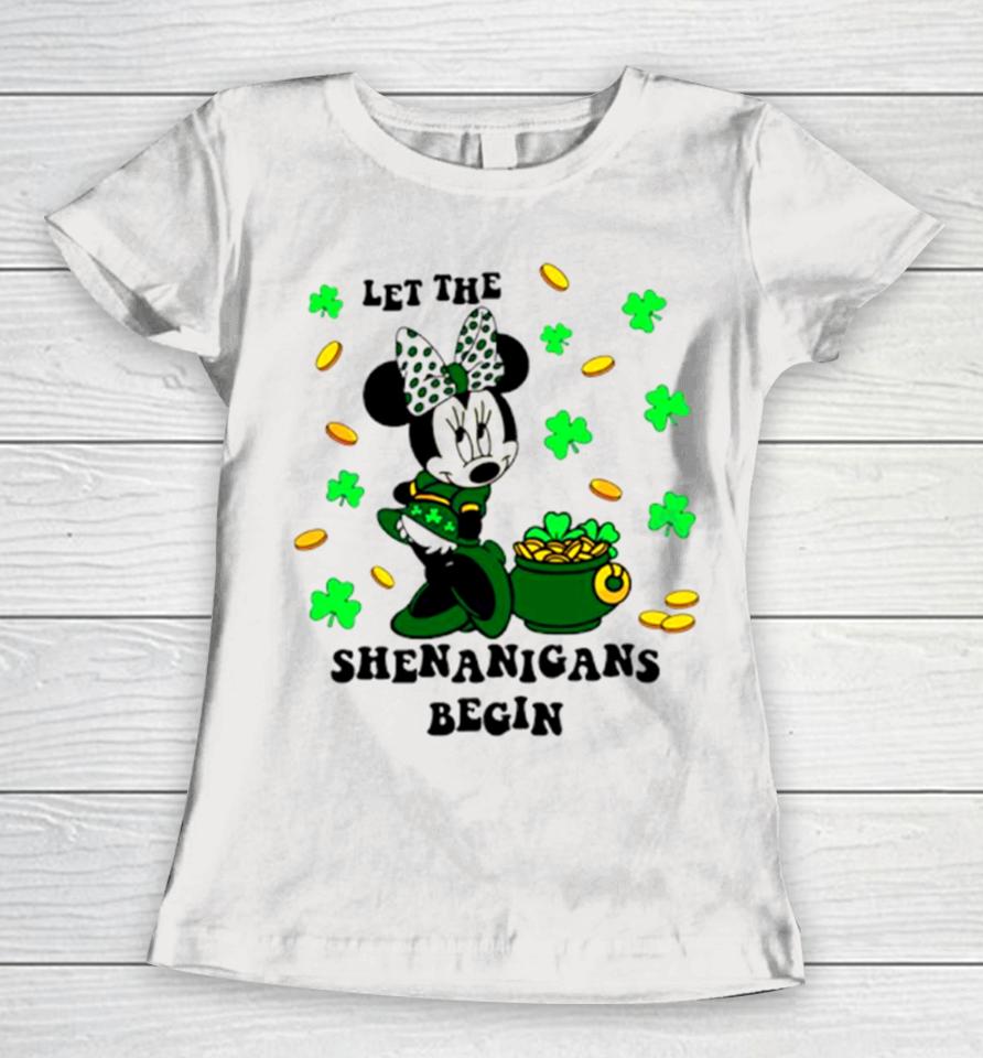 Minnie Lets The Shenanigans Begin Women T-Shirt