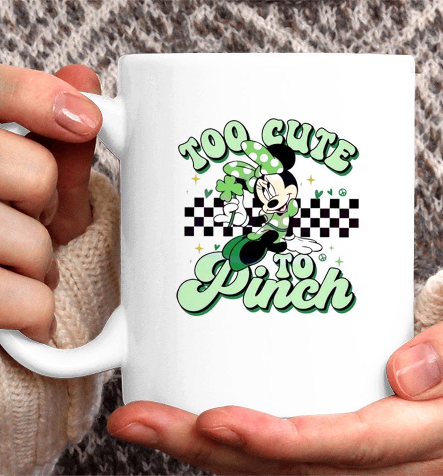 Minnie Mouse Too Cute To Pinch Coffee Mug