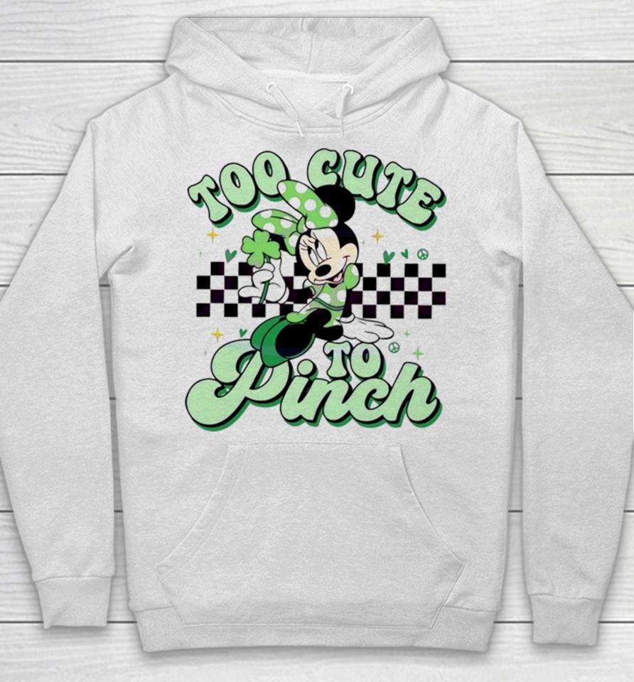Minnie Mouse Too Cute To Pinch Hoodie