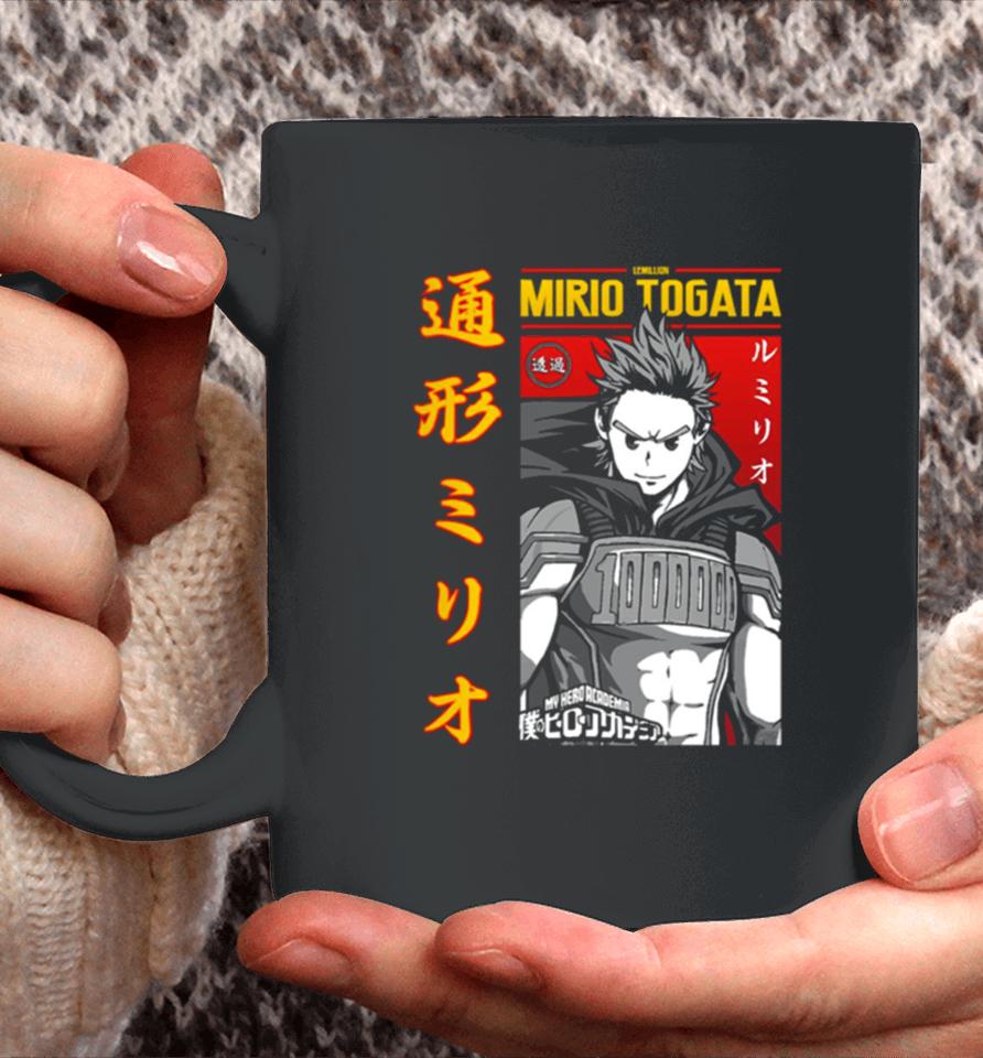 Mirio Togata My Hero Academia Japanese Style Coffee Mug