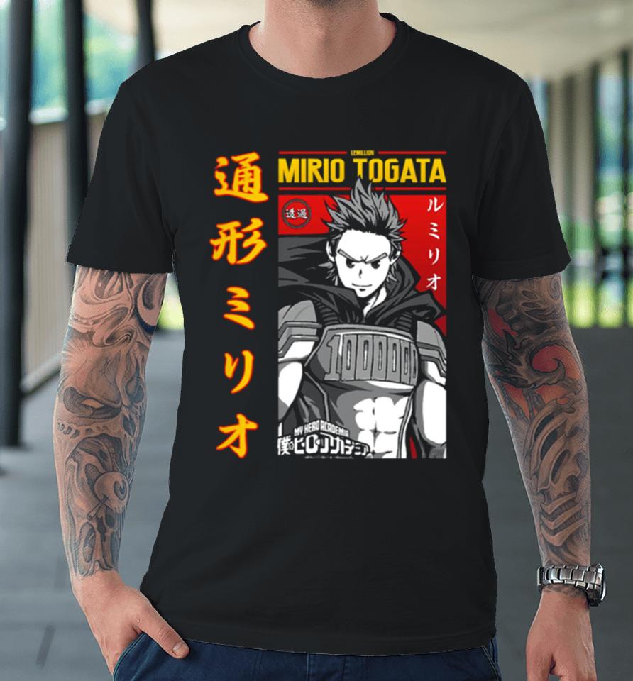 Mirio Togata My Hero Academia Japanese Style Premium T-Shirt