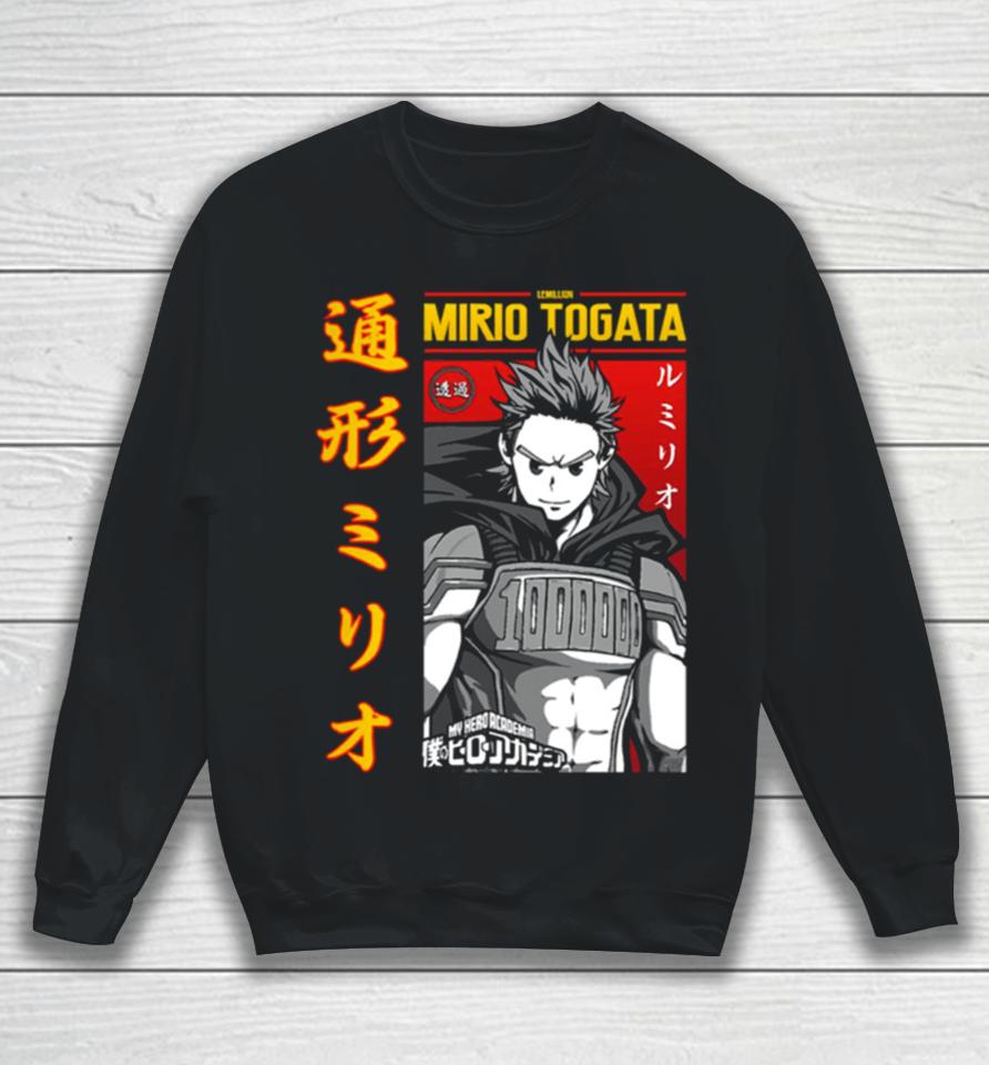 Mirio Togata My Hero Academia Japanese Style Sweatshirt