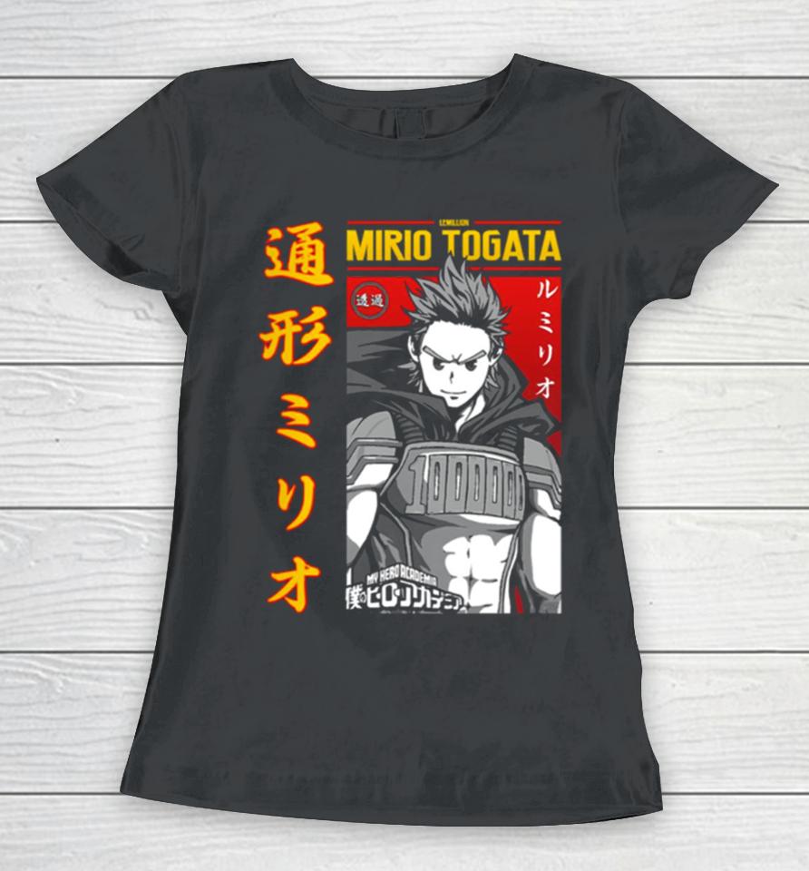 Mirio Togata My Hero Academia Japanese Style Women T-Shirt