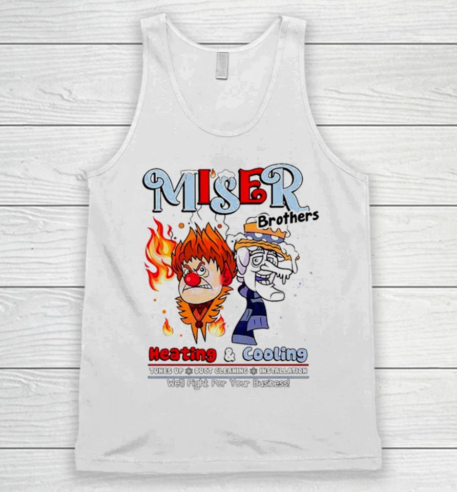 Miser Brothers Fight For Your Business Unisex Tank Top