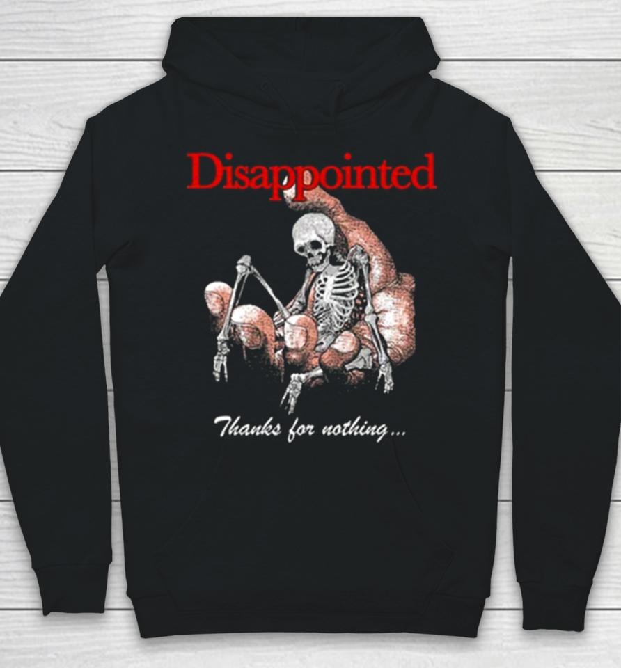 Misery Worldwide Misery Worldwide Disappointed Thanks For Nothing Jumbo Print Hoodie