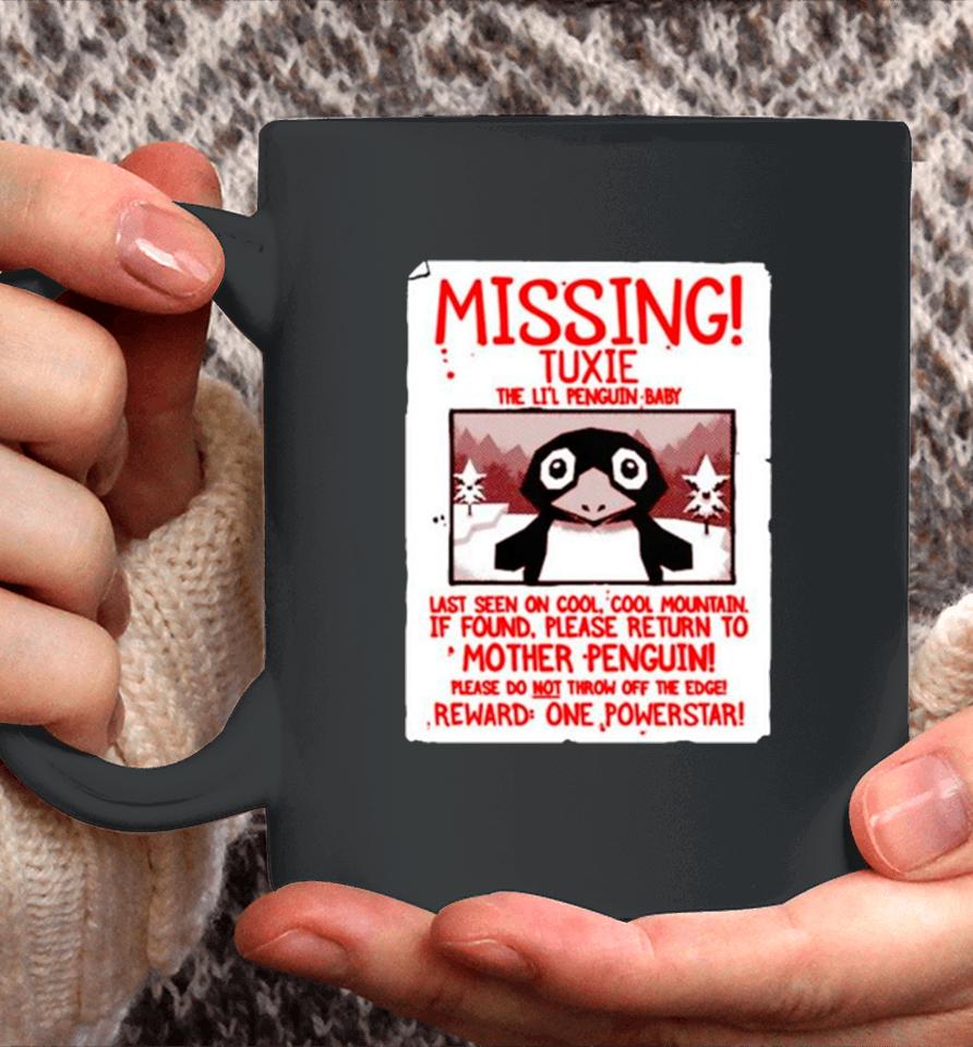 Missing Tuxie The Li’l Penguin Baby Coffee Mug