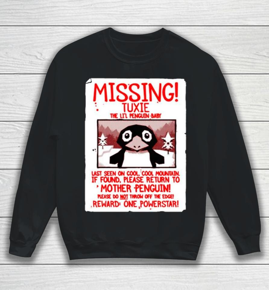 Missing Tuxie The Li’l Penguin Baby Sweatshirt