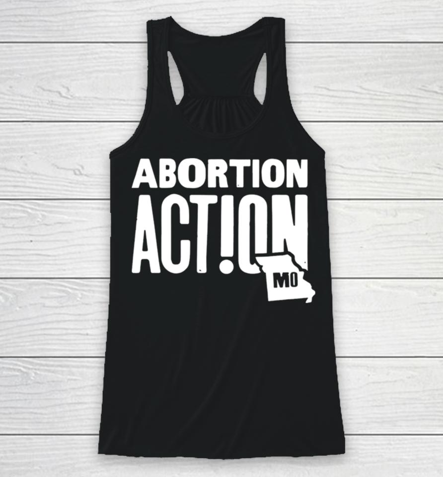 Missouri Abortion Action Racerback Tank